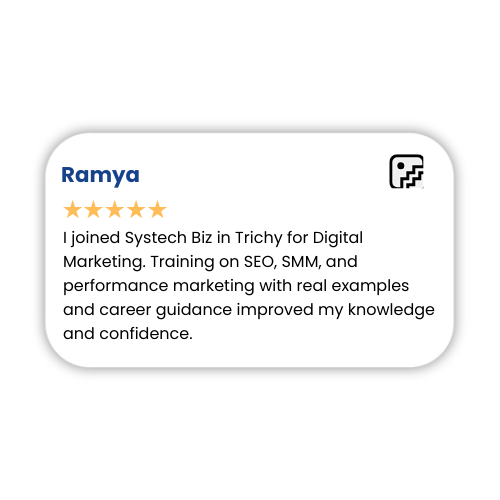 Digital marketing training institute in trichy